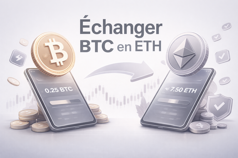 &Eacute;changer BTC en ETH